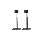 Sanus Adjustable Speaker Stand Pair Black