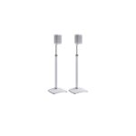 Sanus White Fixed-Height Speaker Stand