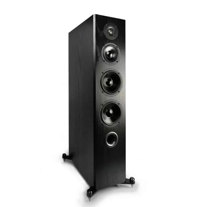 klh-f00084-a KLH AUDIO - Kendall 2F Floor Standing Speaker - Black Oak Veneer (Each) - Image 1