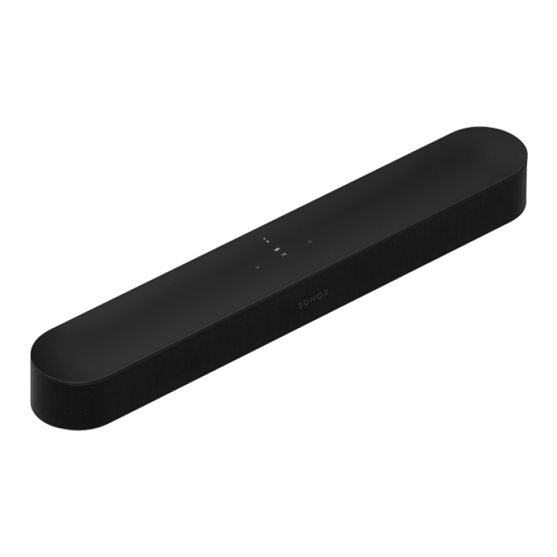 son-beam1au1blk Sonos BEAM Gen2 - The Compact Smart Soundbar for TV, Music and more - Black - Image 1