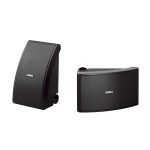 Yamaha NSAW392B All Weather Outdoor 2-Way 40W 5.25" Speakers (Pair) - Black