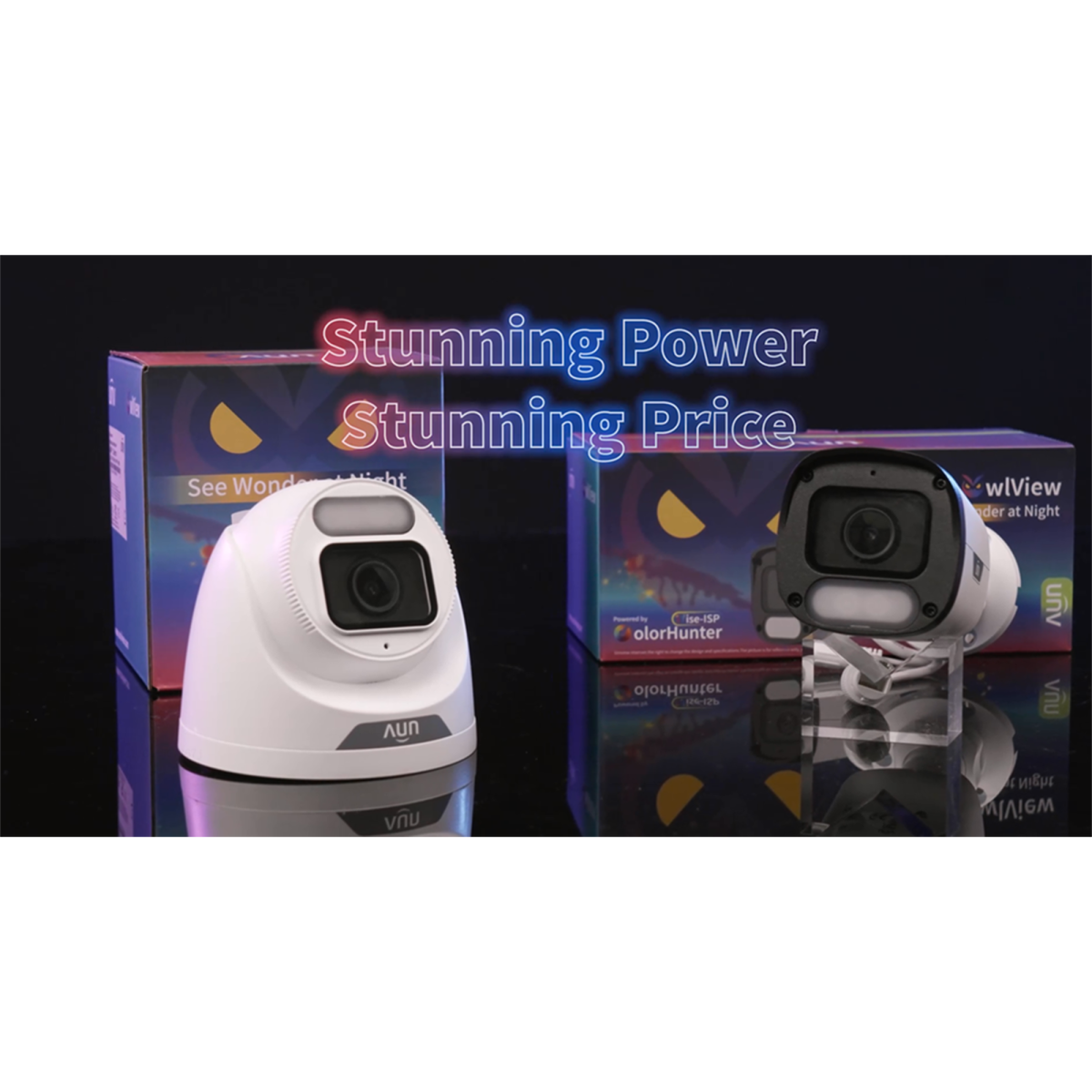UNV OWLVIEW 4MP 4CH KIT WITH 4*OWLVIEW TURRET CAMERAS - Image 2