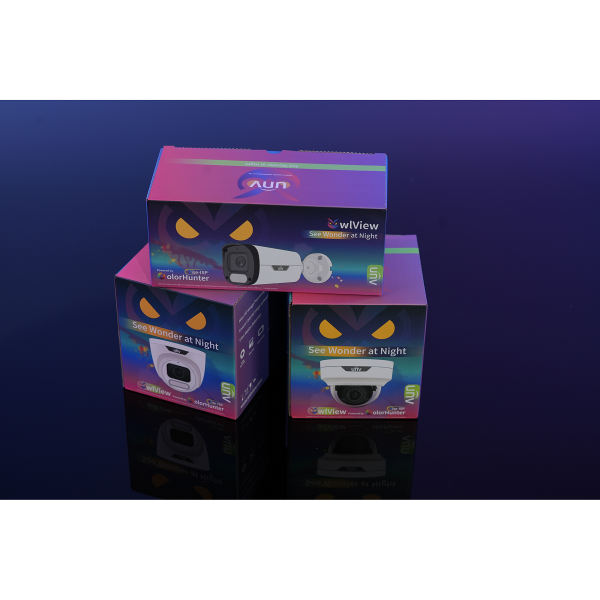 UNV OWLVIEW 4MP 4CH KIT WITH 4*OWLVIEW TURRET CAMERAS - Image 4