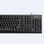 Rapoo X120pro Wired Keyboard and Mouse Combo - Black