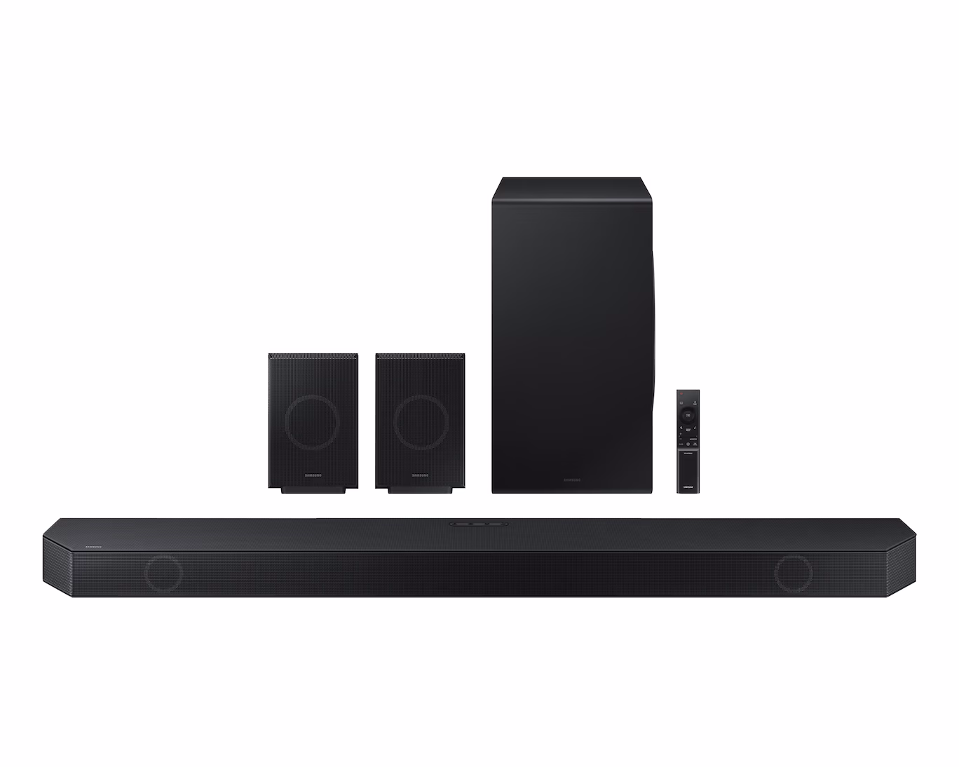 06 Samsung HW-Q990D/XY Q990D Q Series 11.1.4ch Soundbar with 8" Wireless Subwoofer Up/Front/Side-firing Rear Speakers included - Image 1